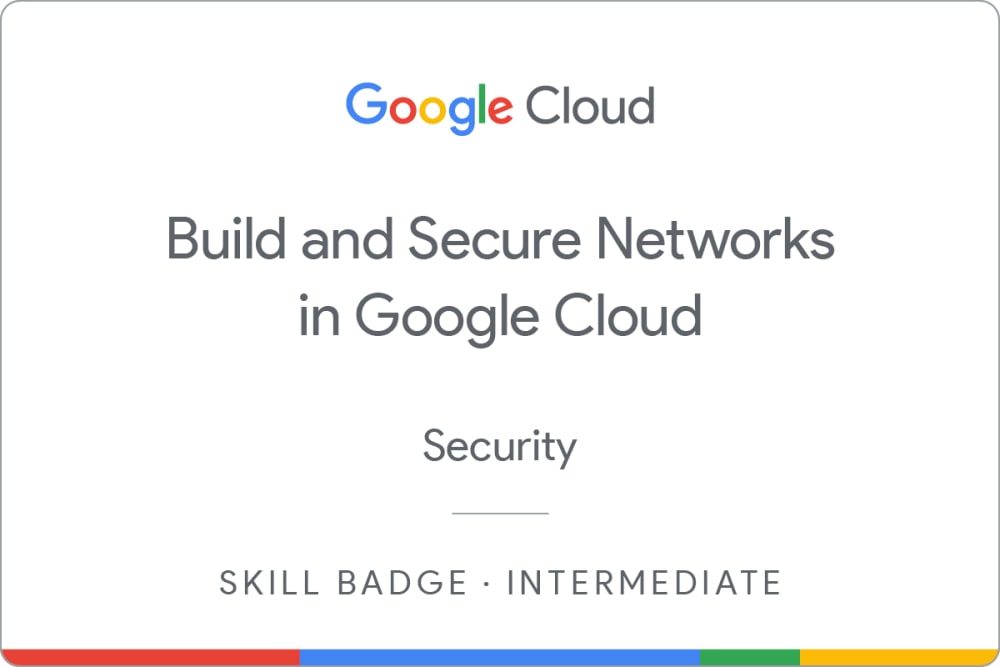 Build and Secure Networks in Google Cloud
