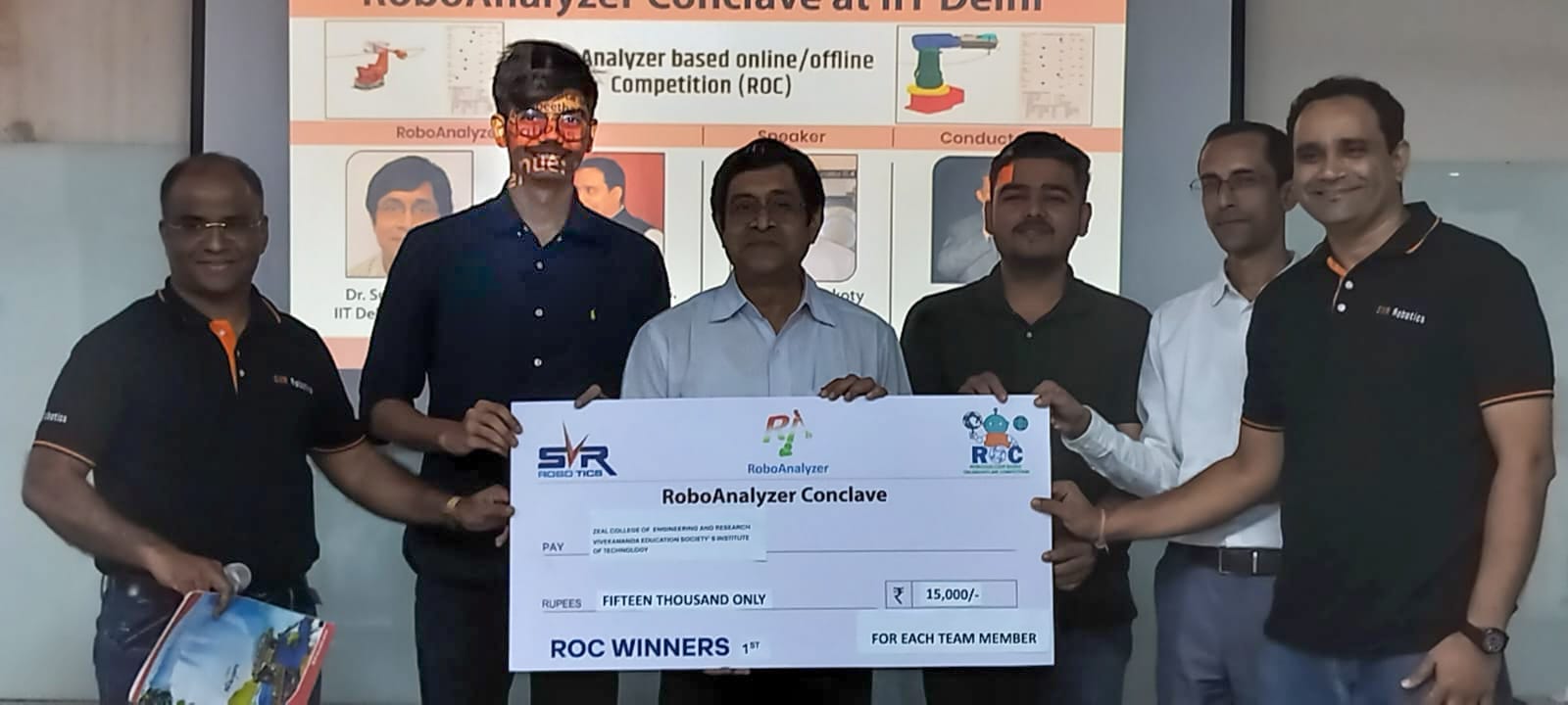 RoboAnalyzer National Competition Winner, IIT Delhi & SVR Robotics